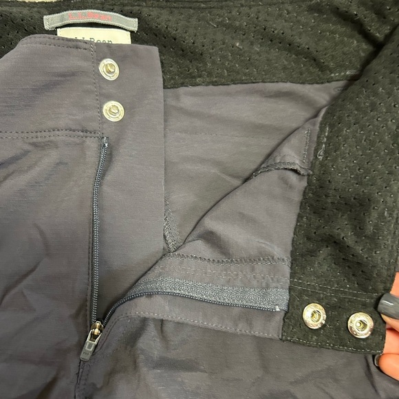 L.L. Bean Women's Vista Trekking Pants, Mid-Rise Straight-Leg Gray Size 8 Reg - Picture 7 of 14